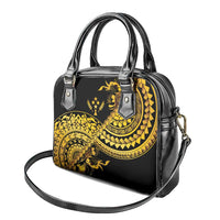 Kosrae Liberation Day Shoulder Handbag Polynesian Floral Tattoo - Polynesian Pride