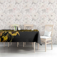 Kosrae Liberation Day Tablecloth Polynesian Floral Tattoo - Polynesian Pride