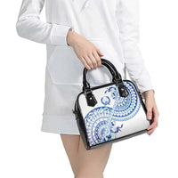 Pohnpei Liberation Day Shoulder Handbag Polynesian Floral Tattoo - Polynesian Pride