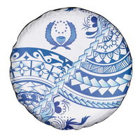 Pohnpei Liberation Day Spare Tire Cover Polynesian Floral Tattoo - Polynesian Pride