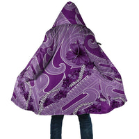 Hawaii Violet Hibiscus Pikake Lei Cloak - Polynesian Pride