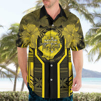 Niue The Rock Hawaiian Shirt The Island Of The Uga - Polynesian Pride