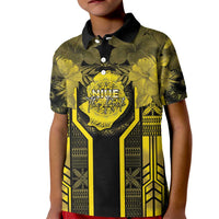 Niue The Rock Kid Polo Shirt The Island Of The Uga - Polynesian Pride