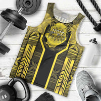 Niue The Rock Men Tank Top The Island Of The Uga - Polynesian Pride