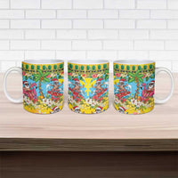 Hawaii Christmas Ceramic Mug Mele Kalikimaka Tropical Vibes - Polynesian Pride