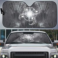 New Zealand Matariki Ururangi Auto Sun Shade Maori Moko Grey Galaxy
