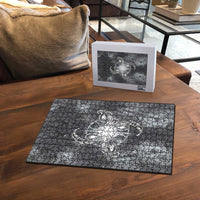 New Zealand Matariki Ururangi Puzzle Maori Moko Grey Galaxy