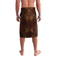 New Zealand Matariki Tupuanuku Lavalava Maori Moko Brown Galaxy