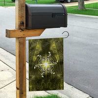 New Zealand Matariki Hiwaiterangi Garden Flag Maori Moko Yellow Galaxy