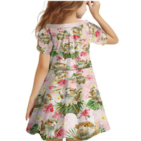 Hawaii Guinea Hula Pig Family Matching Mermaid Dress and Hawaiian Shirt Funny Tropical Style