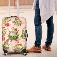 Hawaii Guinea Hula Pig Luggage Cover Funny Tropical Style