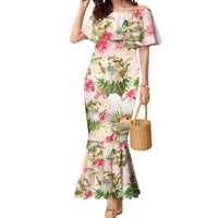 Hawaii Guinea Hula Pig Mermaid Dress Funny Tropical Style