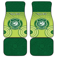Ballantine Memorial School Car Mats With Fijian Tapa Pattern