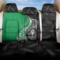 New Zealand Aotearoa Back Car Seat Cover Kiwi Fern Maori Pattern Green Version