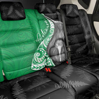 New Zealand Aotearoa Back Car Seat Cover Kiwi Fern Maori Pattern Green Version