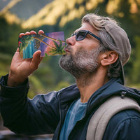 Aloha Hawaii 4 in 1 Can Cooler Tumbler Hula Martini Tropical Vibes - Polynesian Pride