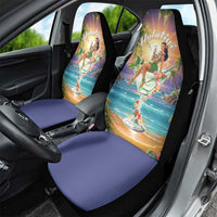 Aloha Hawaii Car Seat Cover Hula Martini Tropical Vibes - Polynesian Pride