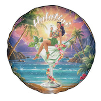 Aloha Hawaii Spare Tire Cover Hula Martini Tropical Vibes - Polynesian Pride