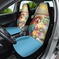 Hawaii Parrot Car Seat Cover Im Not Waiting Till 5 Oclock - Polynesian Pride