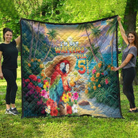 Hawaii Parrot Quilt Im Not Waiting Till 5 Oclock