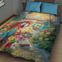 Hawaii Parrot Quilt Bed Set Im Not Waiting Till 5 Oclock