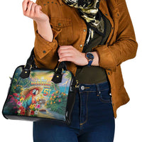 Hawaii Parrot Shoulder Handbag Im Not Waiting Till 5 Oclock - Polynesian Pride