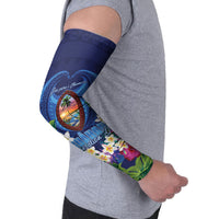 Guam Liberation Day Arm Sleeves Pas Para I Chamoru LT05 - Polynesian Pride
