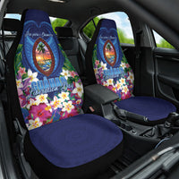 Guam Liberation Day Car Seat Cover Pas Para I Chamoru LT05 One Size Navy - Polynesian Pride