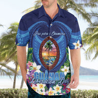 Guam Liberation Day Hawaiian Shirt Pas Para I Chamoru LT05 - Polynesian Pride