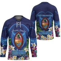 Guam Liberation Day Hockey Jersey Pas Para I Chamoru LT05 - Polynesian Pride
