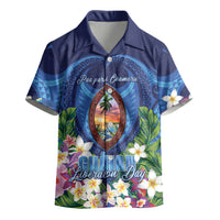 Guam Liberation Day Kid Hawaiian Shirt Pas Para I Chamoru LT05 - Polynesian Pride
