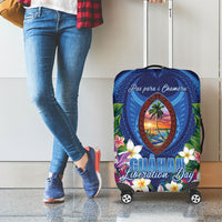 Guam Liberation Day Luggage Cover Pas Para I Chamoru LT05 - Polynesian Pride