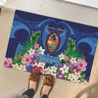 Guam Liberation Day Rubber Doormat Pas Para I Chamoru LT05 - Polynesian Pride
