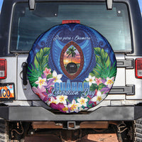 Guam Liberation Day Spare Tire Cover Pas Para I Chamoru LT05 Navy - Polynesian Pride