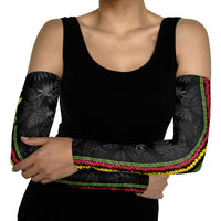 Hawaii Lei Kanaka Maoli Flag Arm Sleeves Tropical Vibes LT05 - Polynesian Pride