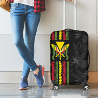 Hawaii Lei Kanaka Maoli Flag Luggage Cover Tropical Vibes LT05 - Polynesian Pride