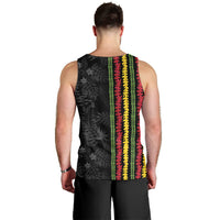 Hawaii Lei Kanaka Maoli Flag Men Tank Top Tropical Vibes LT05 - Polynesian Pride