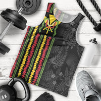 Hawaii Lei Kanaka Maoli Flag Men Tank Top Tropical Vibes LT05 - Polynesian Pride