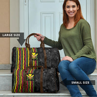 Hawaii Lei Kanaka Maoli Flag Travel Bag Tropical Vibes LT05 - Polynesian Pride