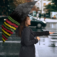 Hawaii Lei Kanaka Maoli Flag Umbrella Tropical Vibes LT05 - Polynesian Pride