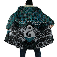 New Zealand Maori Cloak Poutama Pikorua - Single Twist Paua Shell
