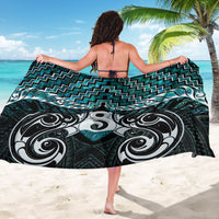 New Zealand Maori Sarong Poutama Pikorua - Single Twist Paua Shell