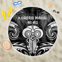 New Zealand Te Reo Maori Beach Blanket Korero Maori Ai Au