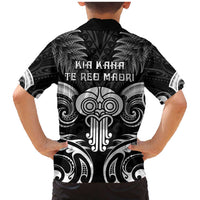 New Zealand Te Reo Maori Family Matching Mermaid Dress and Hawaiian Shirt Korero Maori Ai Au LT05 - Polynesian Pride