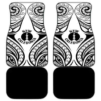 New Caledonia Day Car Mats Polynesian Curves White Color - Polynesian Pride