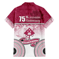 Adi Cakobau School Family Matching Puletasi Dress and Hawaiian Shirt 75th Anniversary LT05 - Polynesian Pride