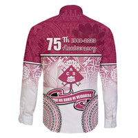 Adi Cakobau School Family Matching Puletasi Dress and Hawaiian Shirt 75th Anniversary LT05 - Polynesian Pride