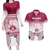 personalized-adi-cakobau-school-couples-matching-long-sleeve-bodycon-dress-and-hawaiian-shirt-with-fijian-tapa-pattern
