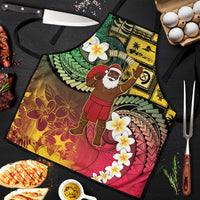 Vanuatu Christmas Apron Ni-Van Santa Retro Style - Polynesian Pride