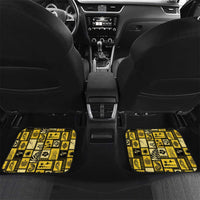 Vanuatu Christmas Car Mats Ni-Van Santa Retro Style - Polynesian Pride